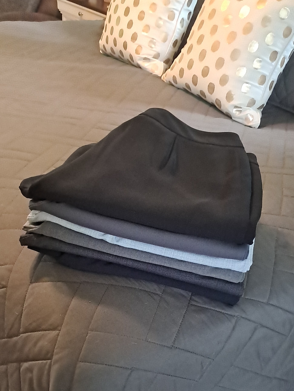 5 Pair Bundle Of Dress Slacks